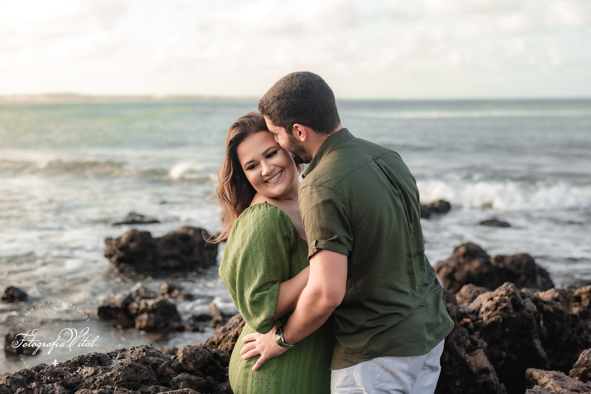 Ensaio de Casal na praia de extremos em Natal rn, Ensaio de casal ao por do sol