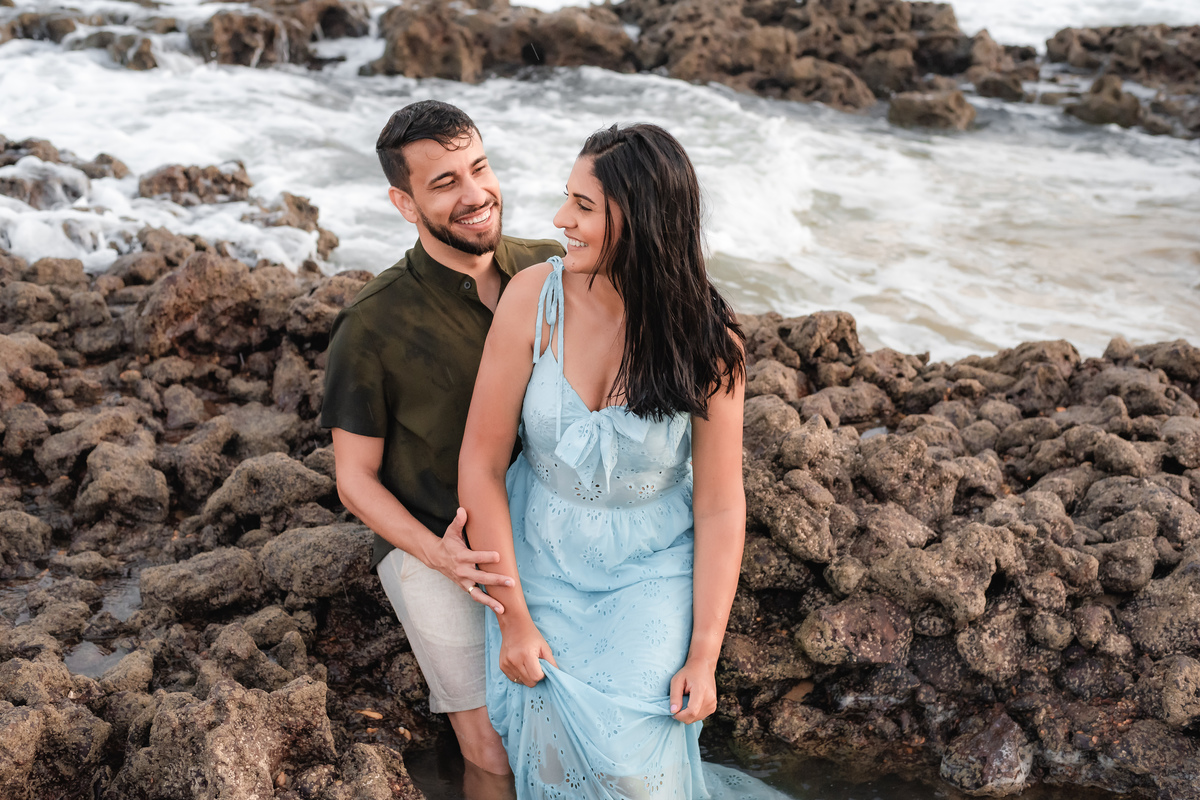 Ensaio pré-casamento em Natal / Paia dos Pinheiros, Fotógrafo em Natal, Fotografia Vital, Praia dos Pinheiros