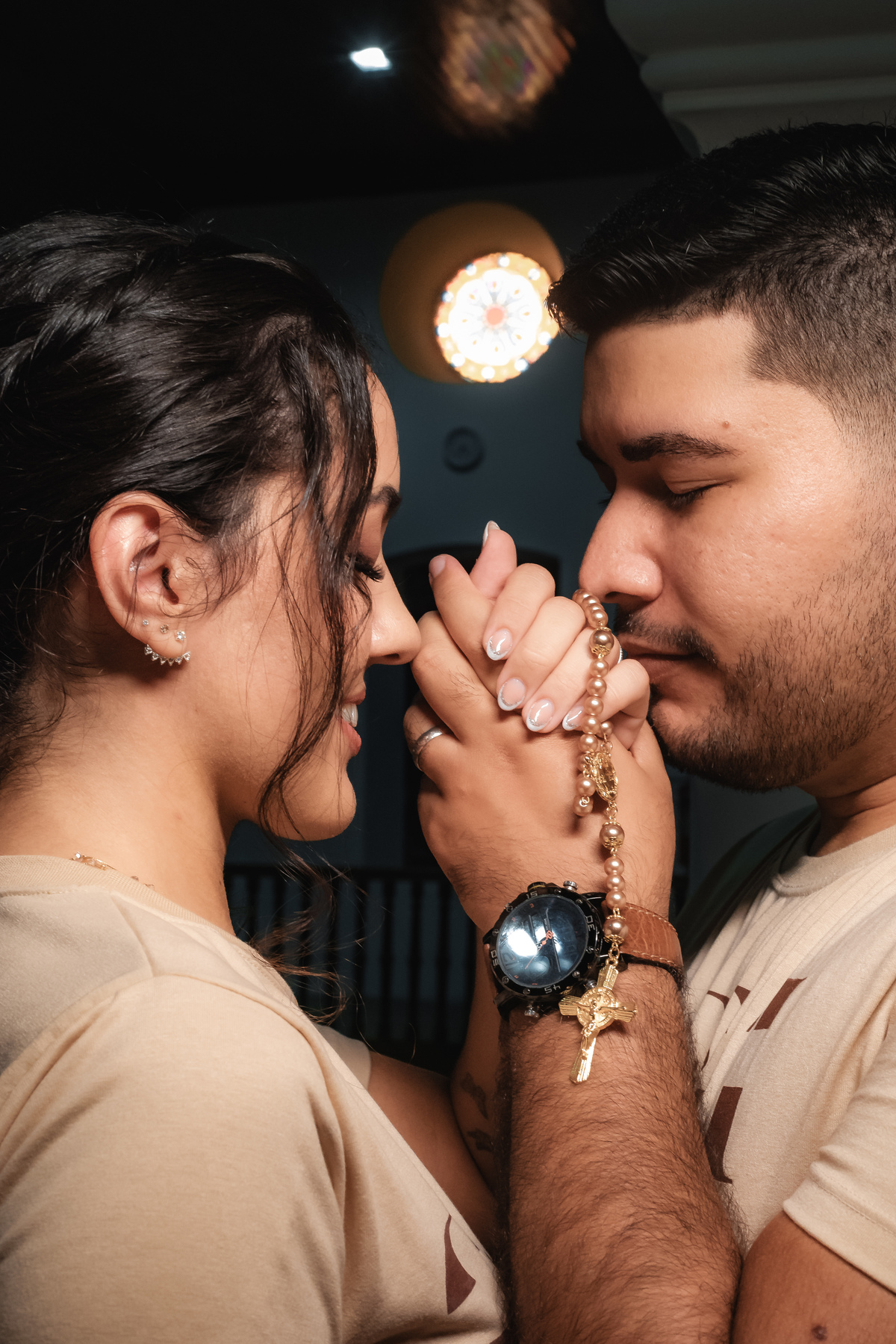 Fotógrafo em Natal, Ensaio pré caasmento, Igreja Matriz de Nossa Senhora da Apresentação, Natal, Rio Grande do Norte, Fotografia Vital