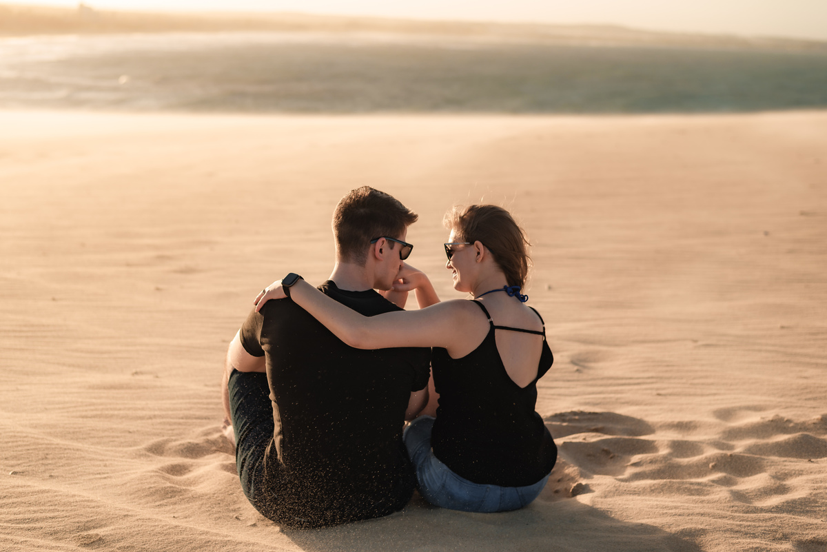 Ensaio de casal e pedido de casamento da Giovana e do Vinícius. Praia de Genipabu, Extremoz / RN, fotógrafo em natal, prewedding