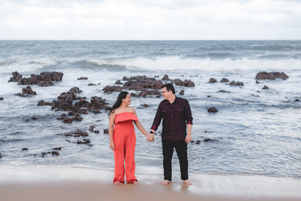 Ensaio pré-casamento na Praia dos Pinheiros, Pinheiros da Via Costeira, Natal RN
