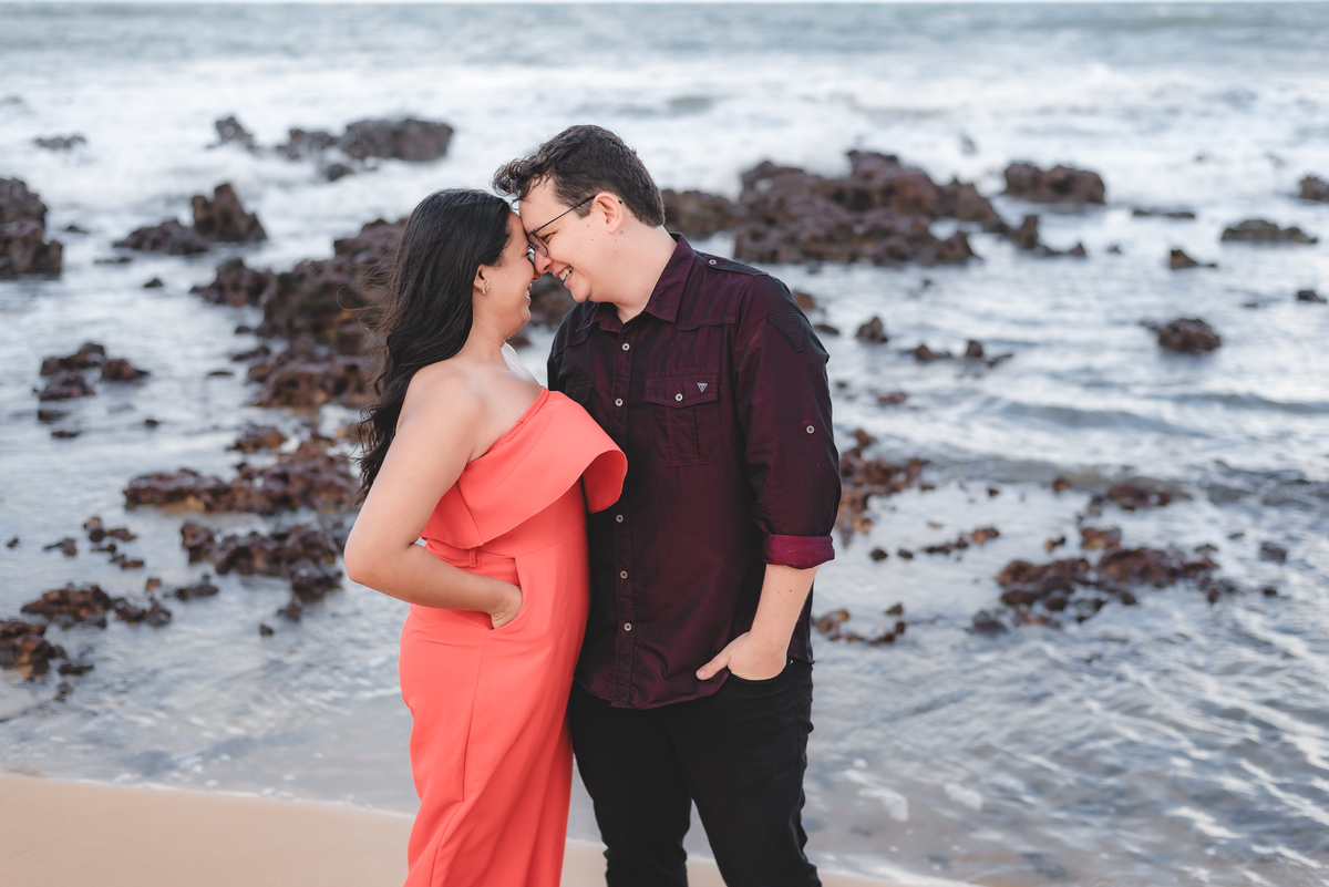 Ensaio pré-casamento na Praia dos Pinheiros, Pinheiros da Via Costeira, Natal RN