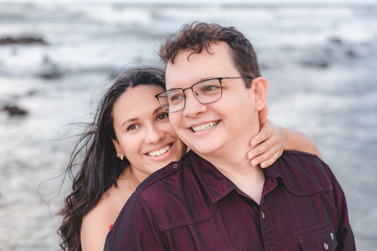 Ensaio pré-casamento na Praia dos Pinheiros, Pinheiros da Via Costeira, Natal RN