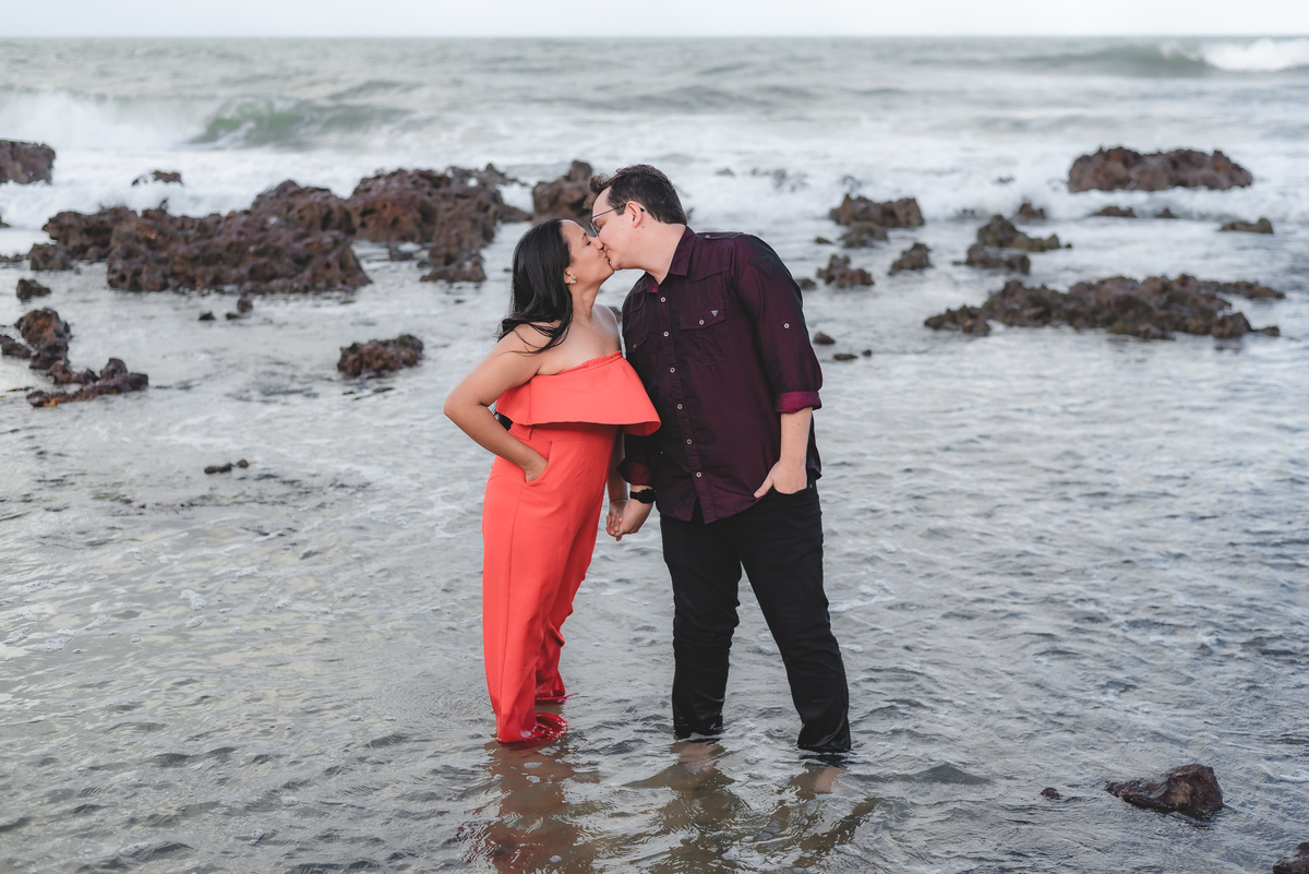 Ensaio pré-casamento na Praia dos Pinheiros, Pinheiros da Via Costeira, Natal RN