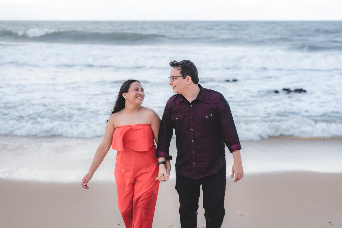 Ensaio pré-casamento na Praia dos Pinheiros, Pinheiros da Via Costeira, Natal RN