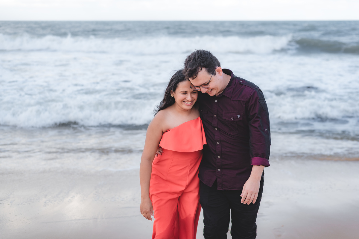 Ensaio pré-casamento na Praia dos Pinheiros, Pinheiros da Via Costeira, Natal RN
