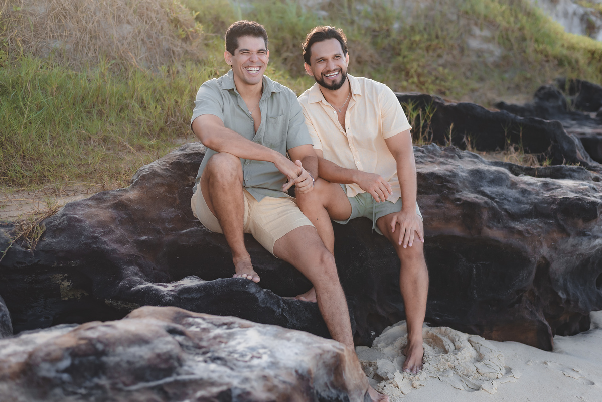 Fotógrafo em Natal, Ensaio de Casal, Praia de Cotovelo, Fotografia Vital , LGBT - Parnamirim