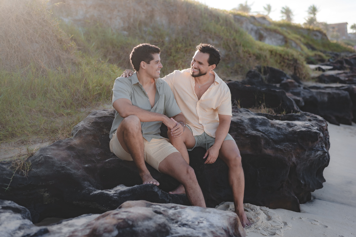 Fotógrafo em Natal, Ensaio de Casal, Praia de Cotovelo, Fotografia Vital , LGBT - Parnamirim