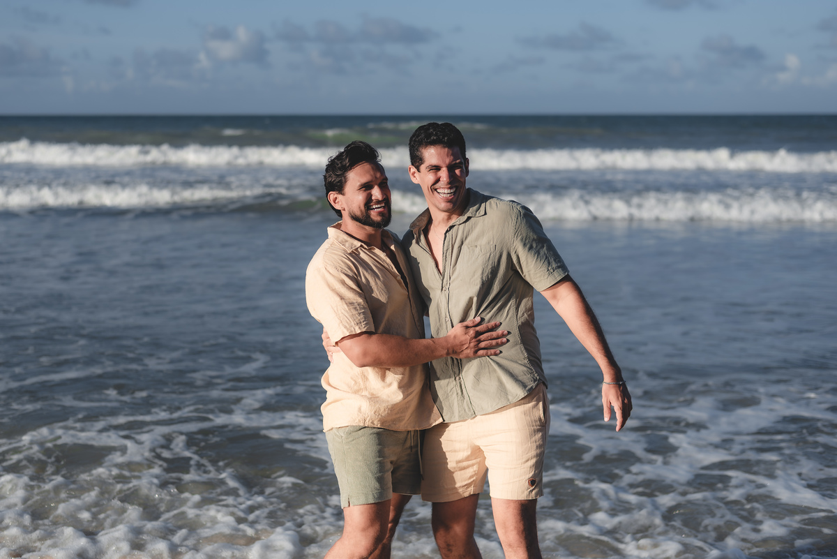 Fotógrafo em Natal, Ensaio de Casal, Praia de Cotovelo, Fotografia Vital , LGBT - Parnamirim