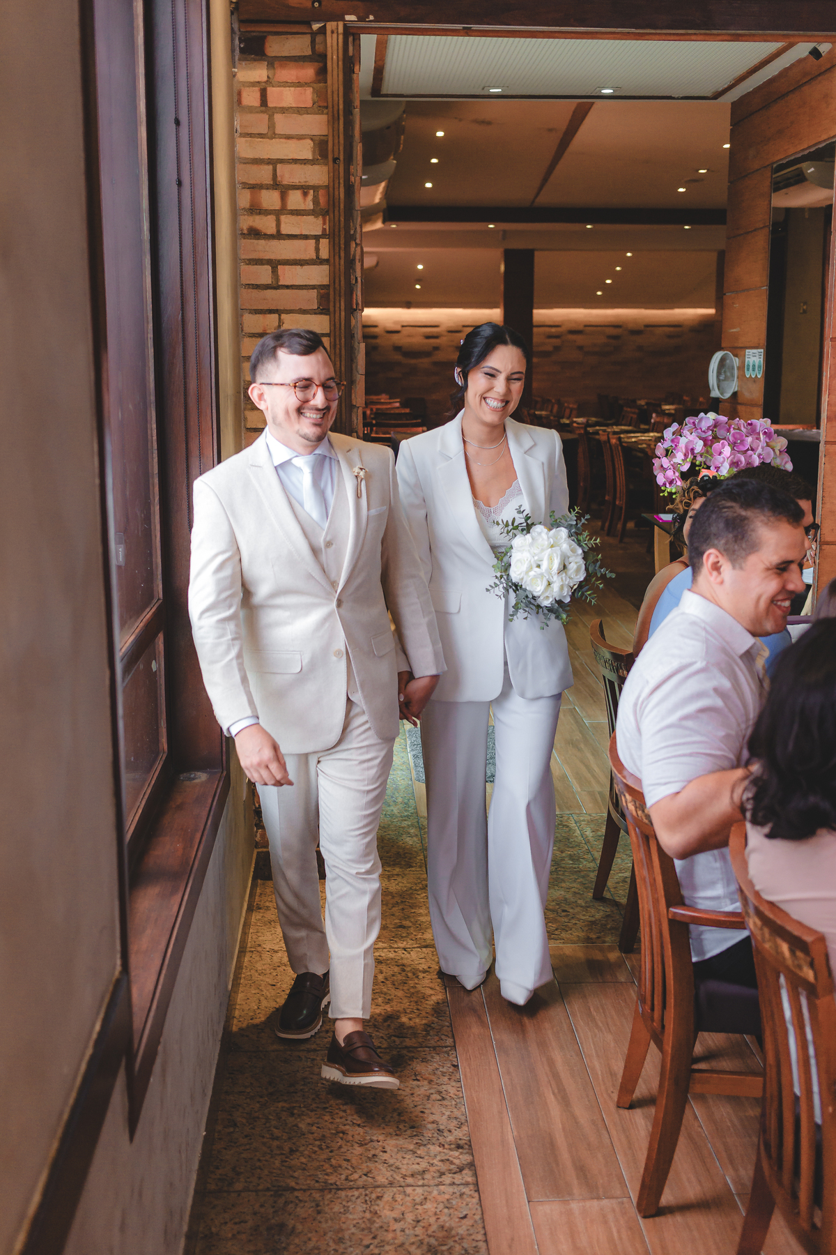 noiva de terninho, Casamento, Fotógrafo em Natal, Fotografia Vital, Restaurante Sal e brasa, Natal / RN