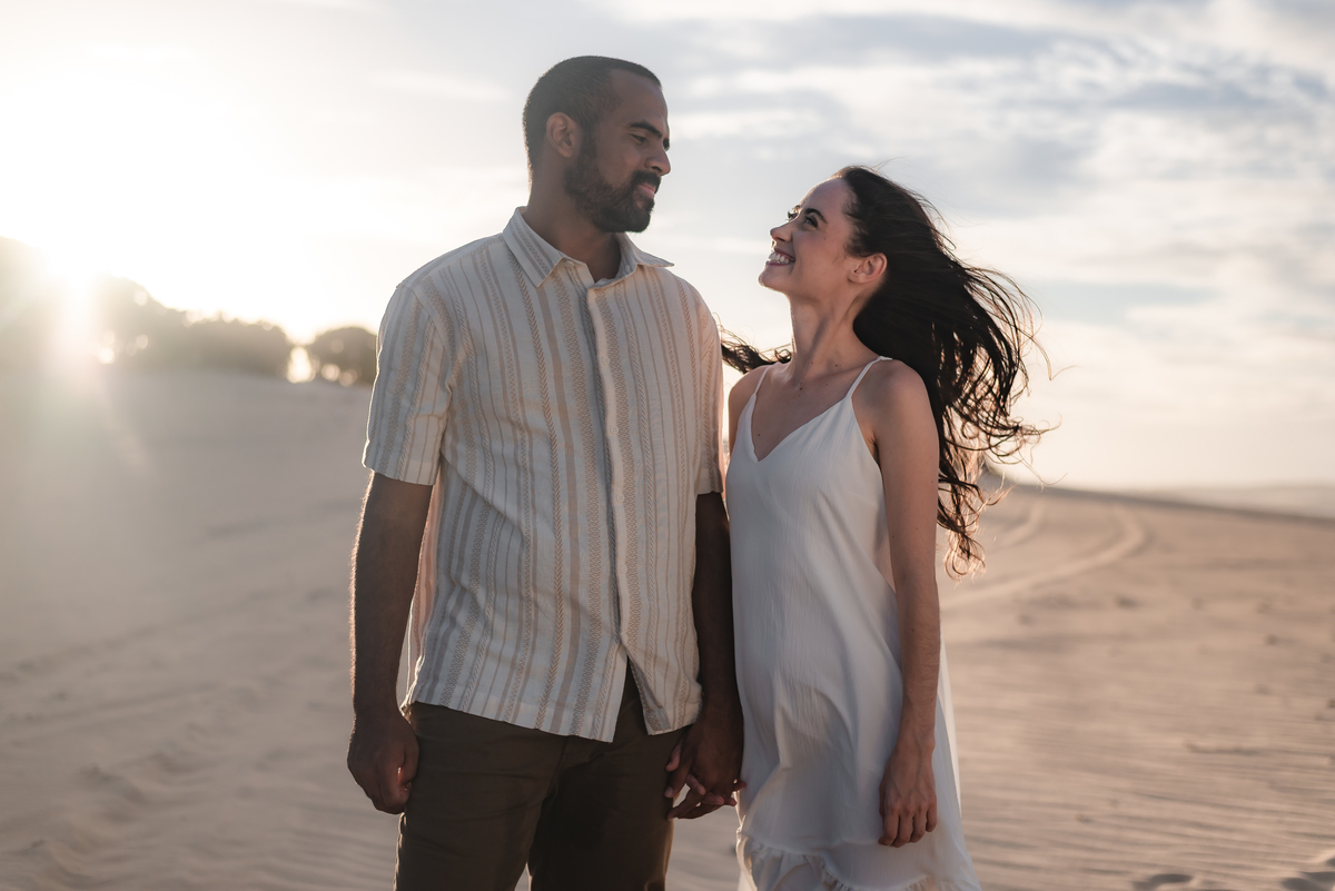Ensaio pré-casamento Janine e Tainã, fotografia vital, fotografo em natal, Praia de Genipabu - Extremoz, RN