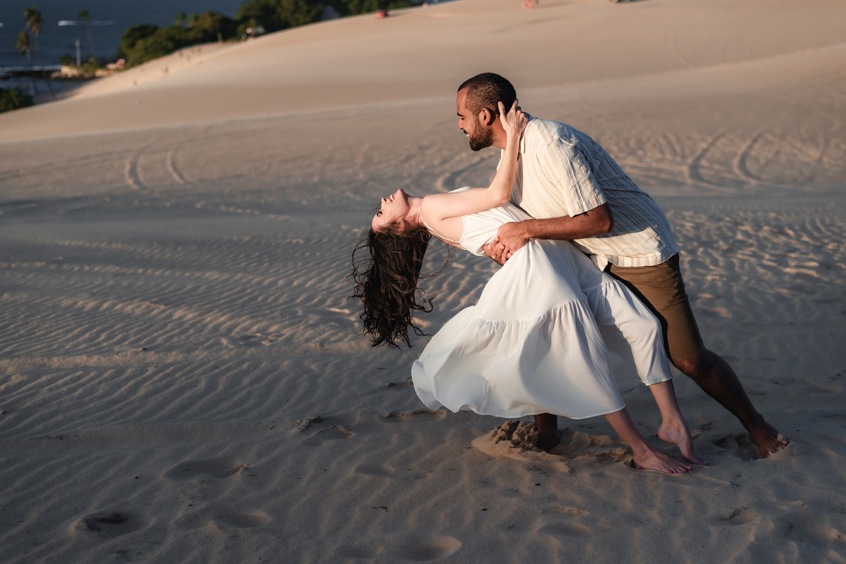 Ensaio pré-casamento Janine e Tainã, fotografia vital, fotografo em natal, Praia de Genipabu - Extremoz, RN