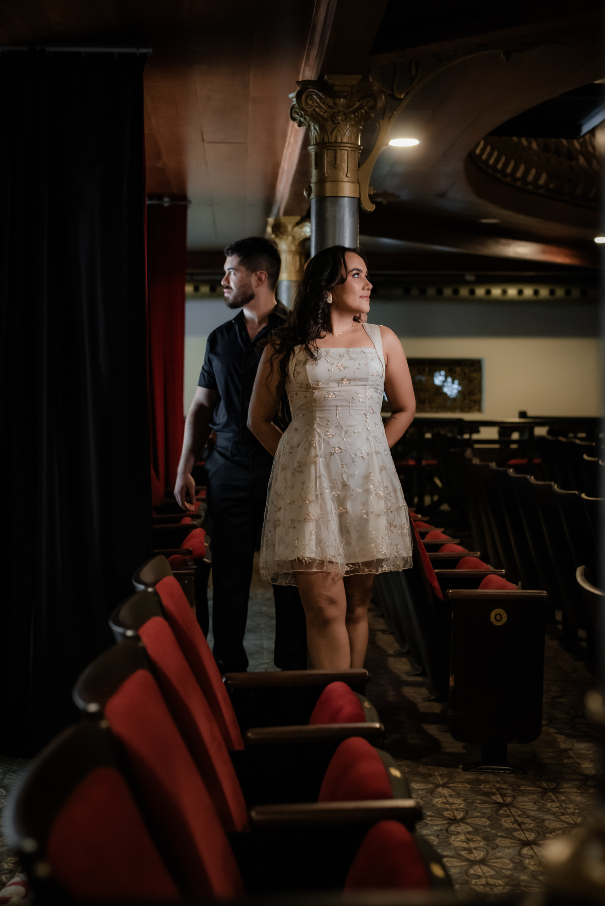 Ensaio pré-casamento, ensaio de casal, fotografia vital, fotografo em natal, Teatro Alberto Maranhão, Natal/RN