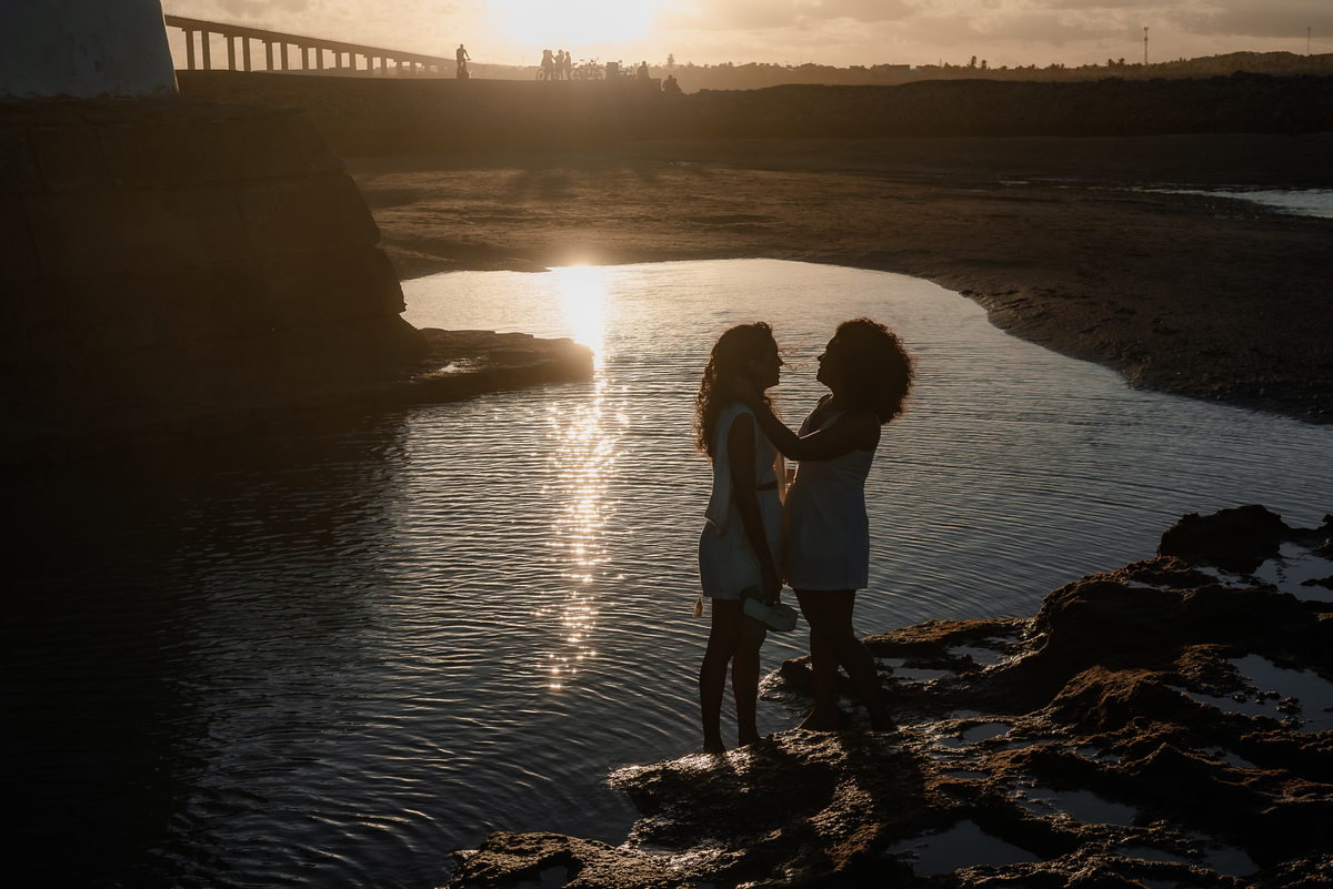 ensaio de casal lgbtqiapn+, lgbt, fotógrafo em natal, fotografia vital, ensaio de casal, prewedding, praia, Praia do Forte, Forte dos Reis Magos, Natal/RN - Brasil