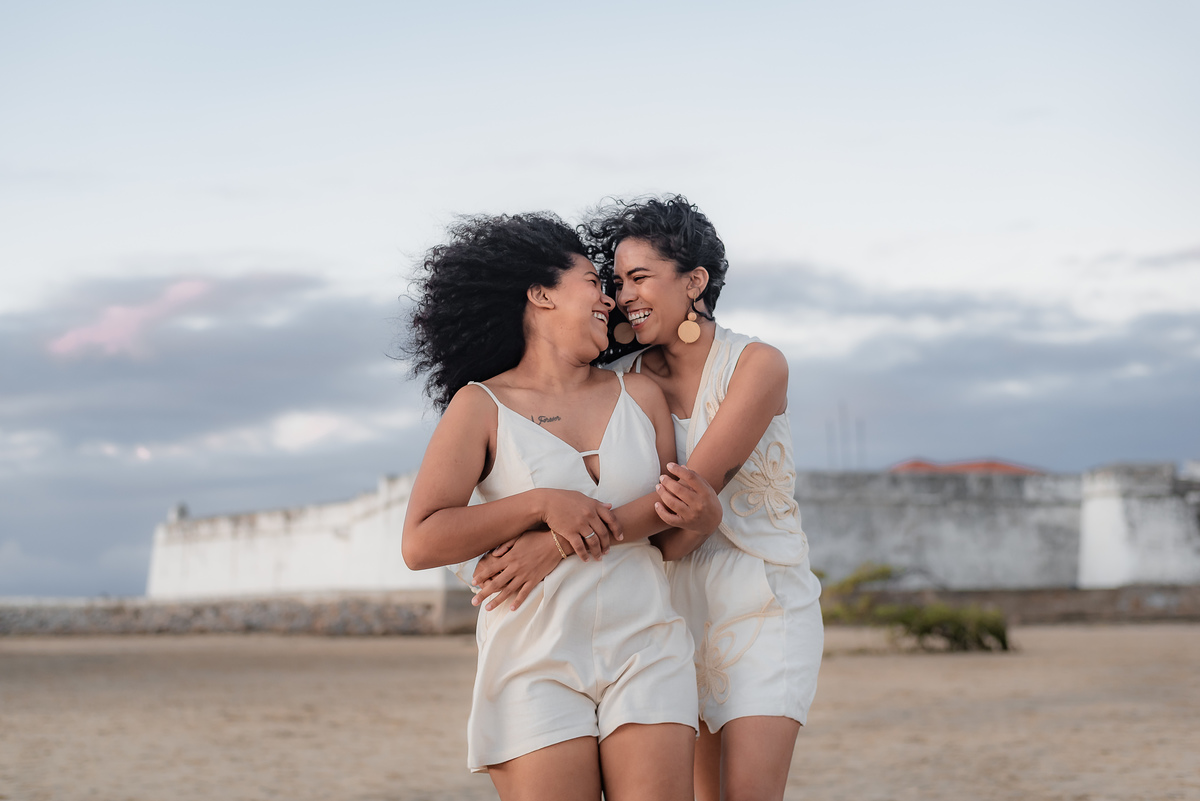 ensaio de casal lgbtqiapn+, lgbt, fotógrafo em natal, fotografia vital, ensaio de casal, prewedding, praia, Praia do Forte, Forte dos Reis Magos, Natal/RN - Brasil
