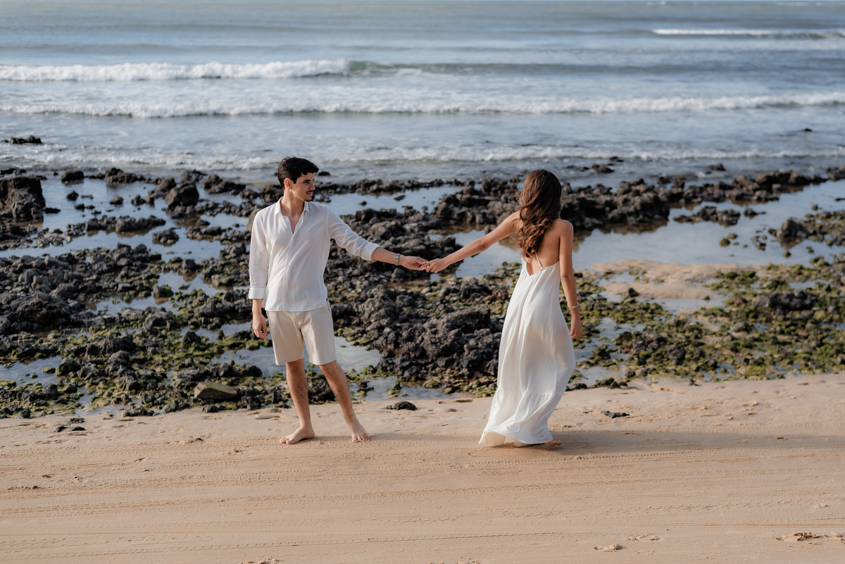 Ensaio pré-casamento, Praia de Genipau, Extremoz, RN, Fotografia Vital, Fotógrafo em Natal