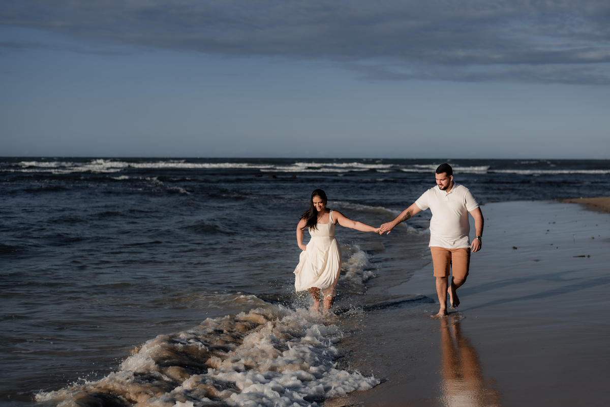 Praia de Genipabu - Extremoz/RN, Ensaio de casal, pré-casamento, pre-wedding, fotógrafo em natal, fotografia vital