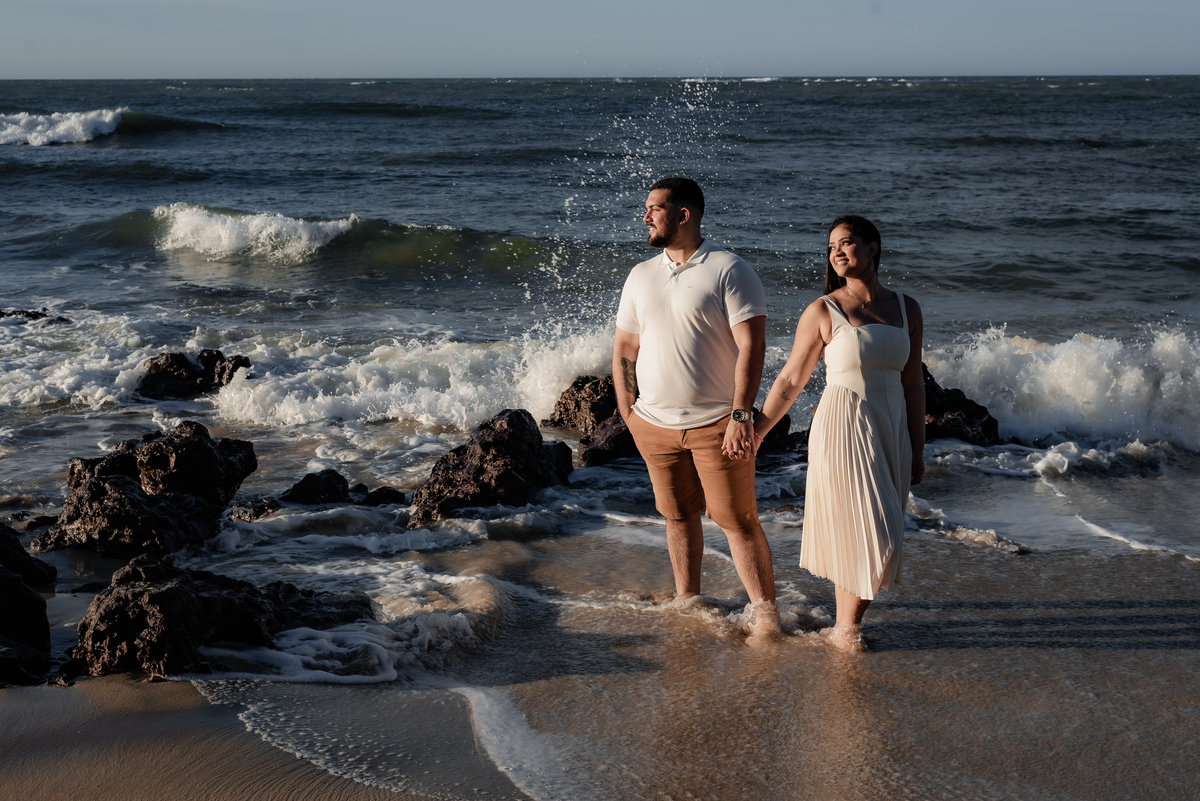 Praia de Genipabu - Extremoz/RN, Ensaio de casal, pré-casamento, pre-wedding, fotógrafo em natal, fotografia vital