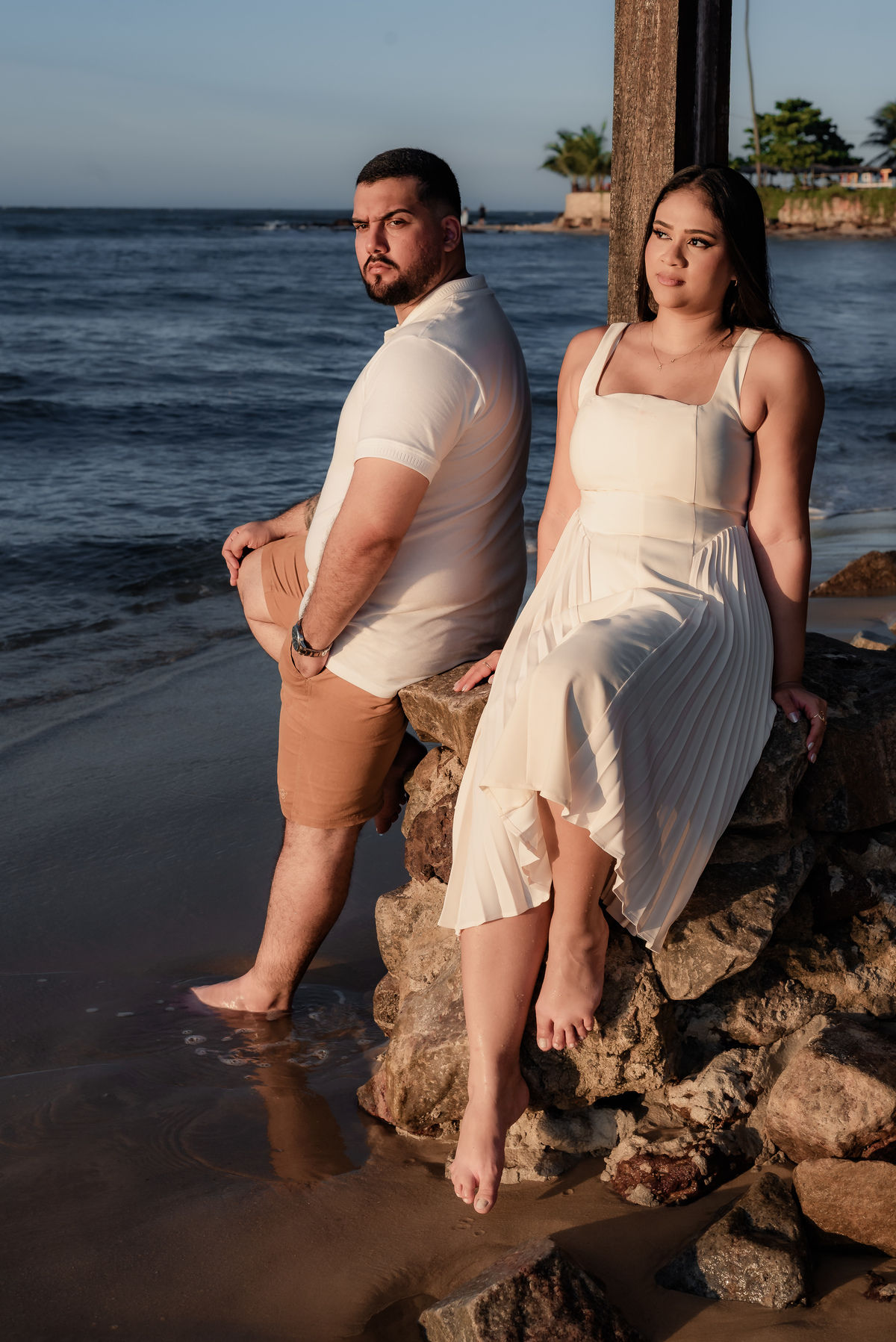 Praia de Genipabu - Extremoz/RN, Ensaio de casal, pré-casamento, pre-wedding, fotógrafo em natal, fotografia vital