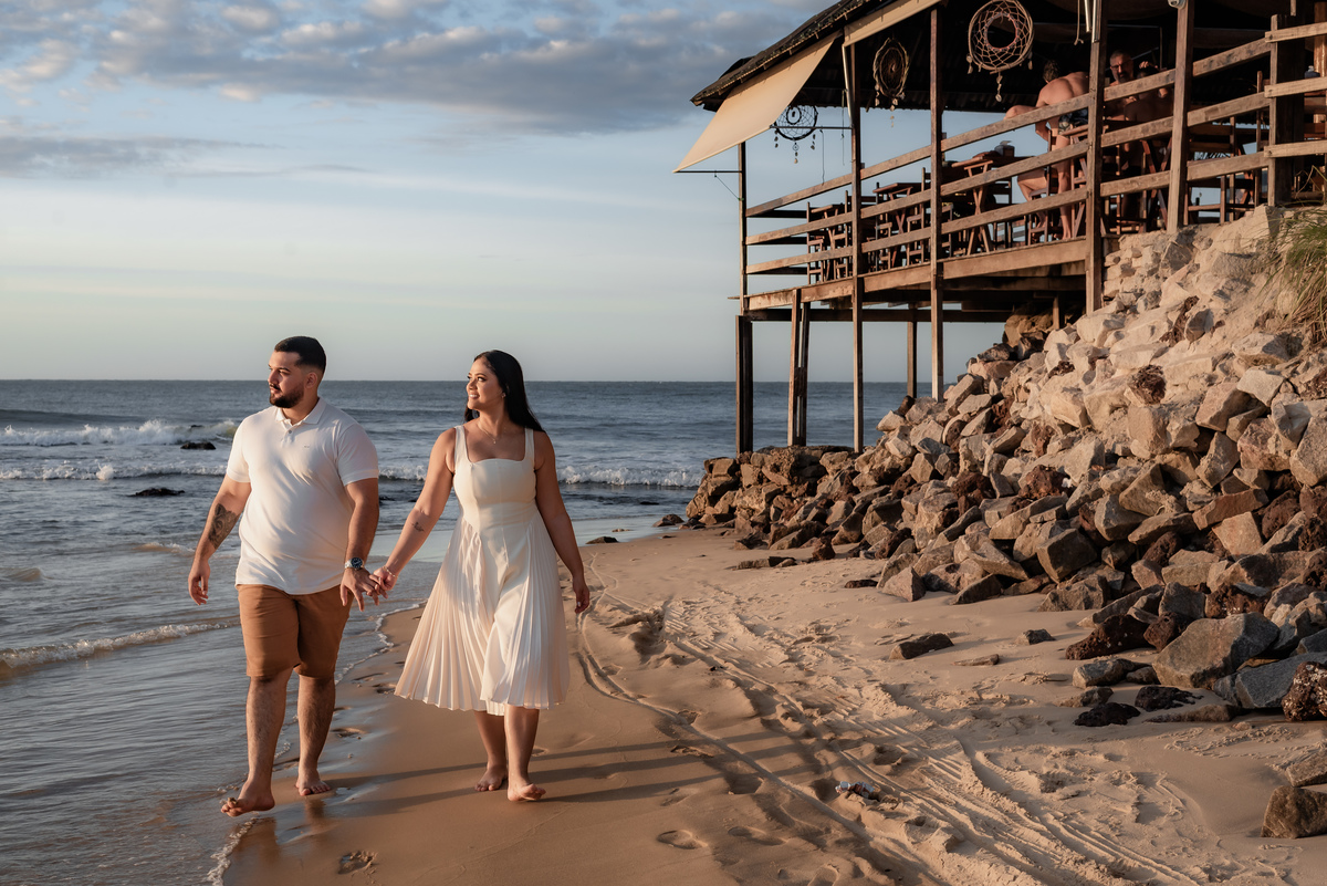 Praia de Genipabu - Extremoz/RN, Ensaio de casal, pré-casamento, pre-wedding, fotógrafo em natal, fotografia vital