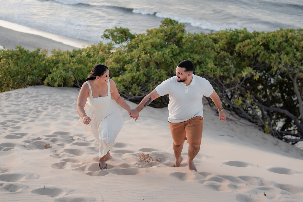 Praia de Genipabu - Extremoz/RN, Ensaio de casal, pré-casamento, pre-wedding, fotógrafo em natal, fotografia vital
