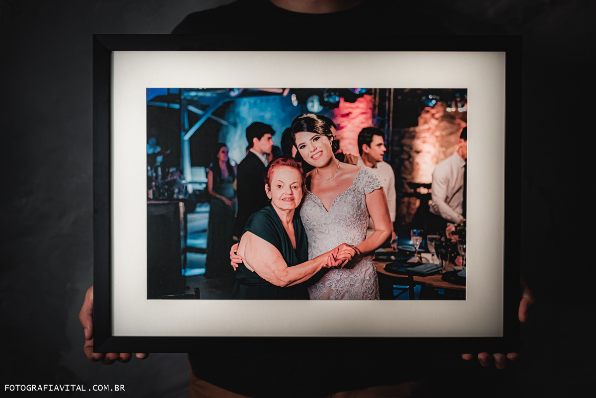 Quadro com passe-partout 30x45cm - Casamento - Natal - Rio grande do  Norte