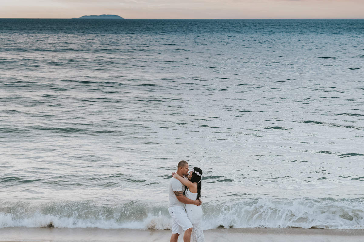 ensaio de casais na praia