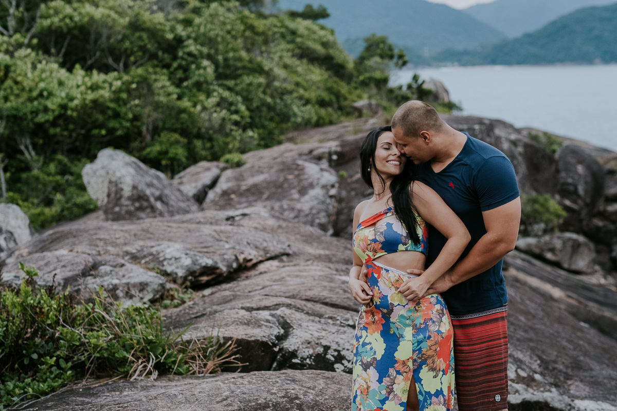 ensaio de casais na praia