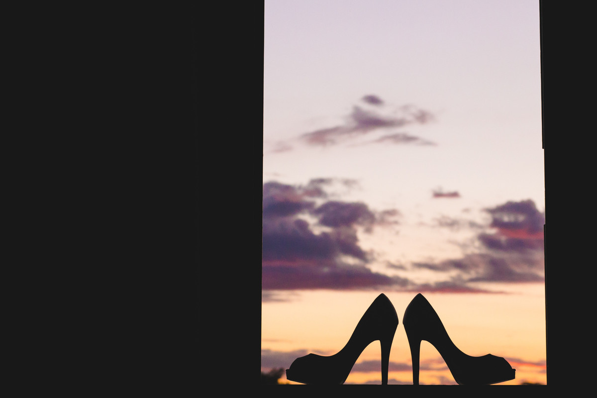 making of da noiva, sapato de noiva