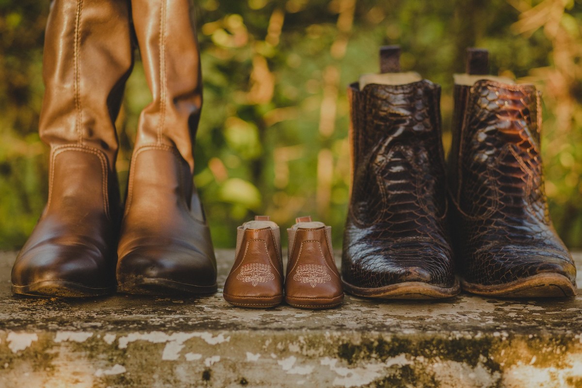 bota do papai bota da mamãe e bota do nenem