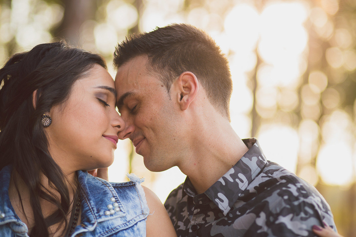 foto de casal rostinho colado