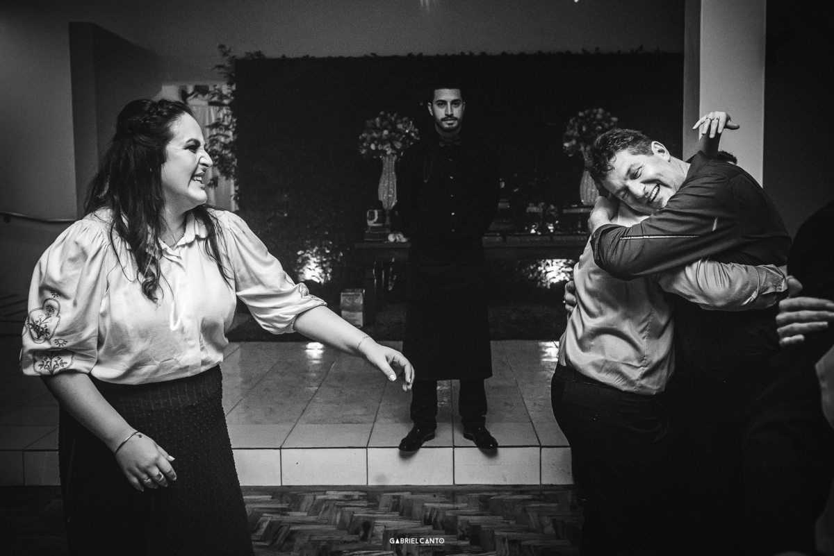 momentos autorais durante a festa