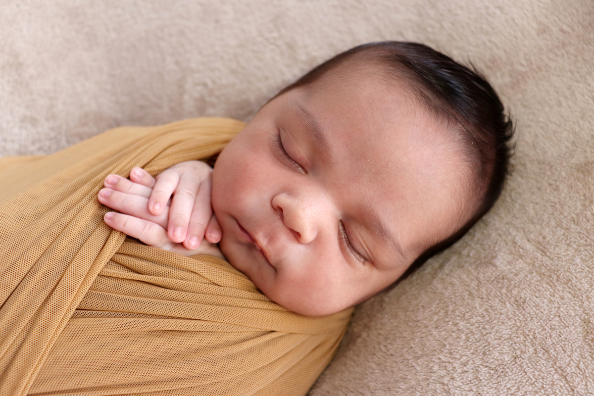 Ensaio newborn com wrap
