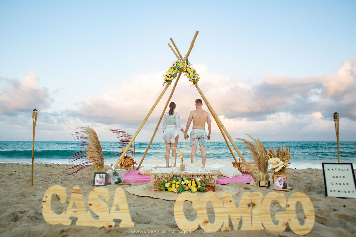 pedido de casamento surpresa porto de galinhas - pedido de casamento surpresa carneiros - pedido de casamento surpresa maracaipe - decoracao para pedido de casamento surpresa em porto de galinhas - fotografo de casamento surpresa porto de galinhas