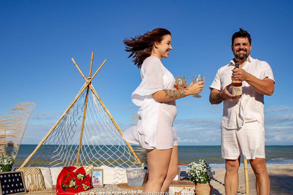 pedido de casamento surpresa em porto de galinhas - praia de porto de galinhas - fotografo em porto de galinhas - decoração de pedido de casamento surpresa em porto de galinhas - como fazer um pedido de casamento surpresa em porto de galinhas?