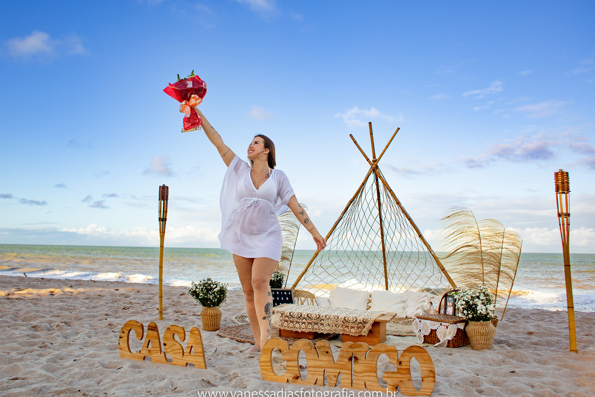 pedido de casamento surpresa em porto de galinhas - praia de porto de galinhas - fotografo em porto de galinhas - decoração de pedido de casamento surpresa em porto de galinhas - como fazer um pedido de casamento surpresa em porto de galinhas?