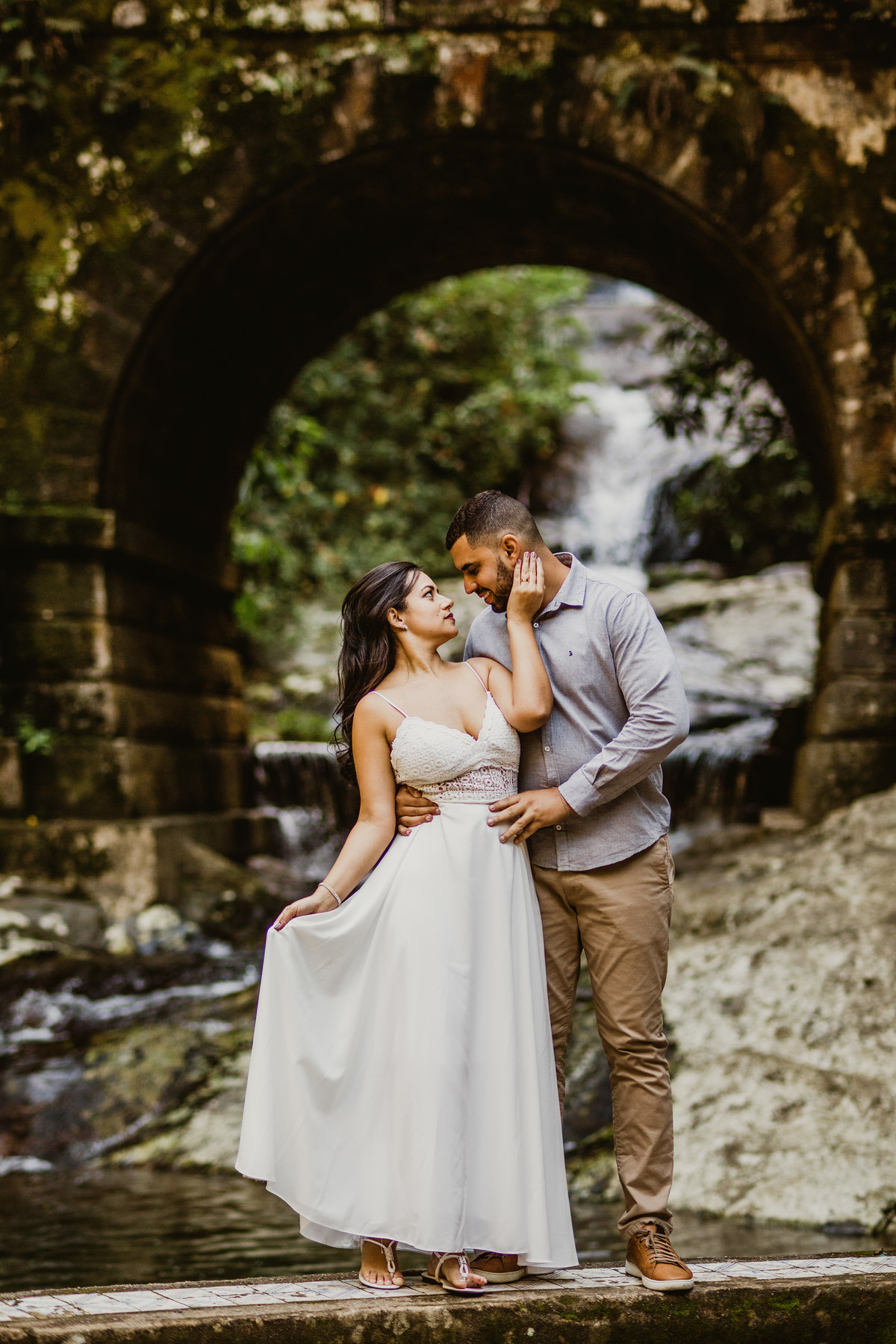 floresta da tijuca pre wedding ensaio casamento casal por do sol cachoeira