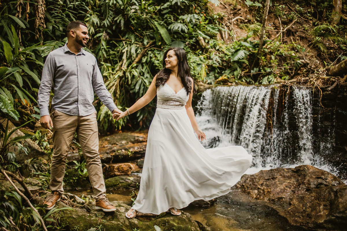 floresta da tijuca pre wedding ensaio casamento casal por do sol cachoeira