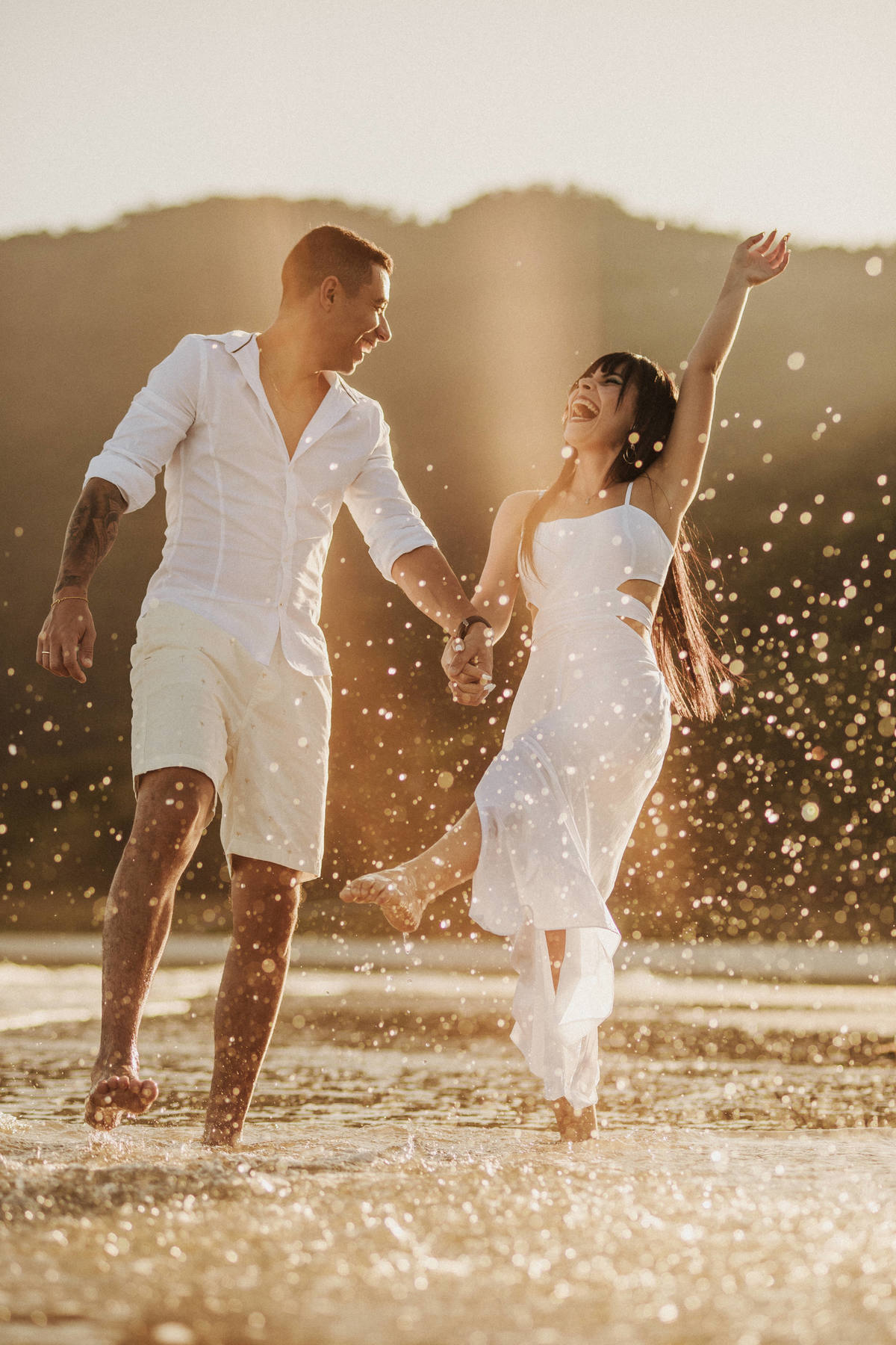 praia do sahy pre wedding casamento ensaio por do sol praia mar