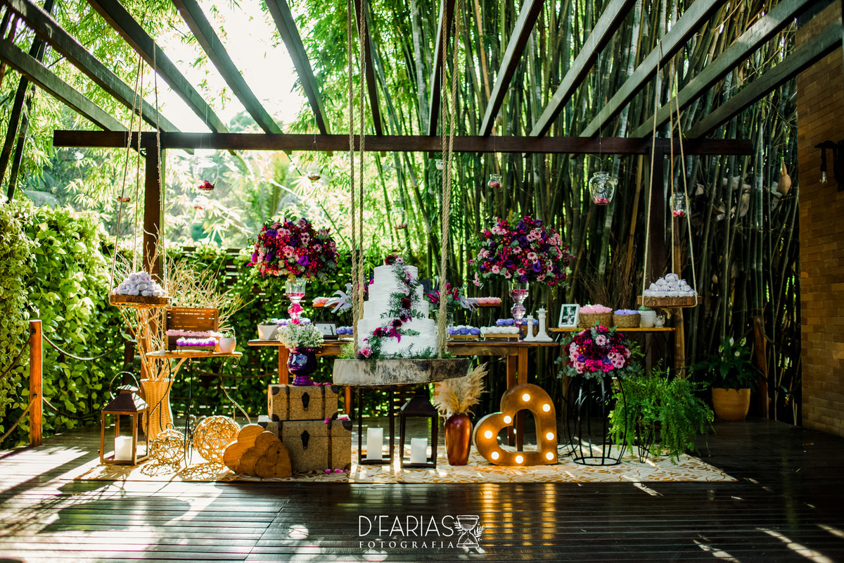 bambu lounge casamento casamento de dia por do sol  