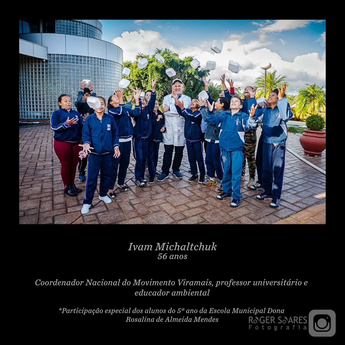 Exposição Fotográfica Aruja São Paulo Prefeitura Roger Soares Fotografo Documental Fotografia Artística Telas Impressão Personalidades Idosos Professores Arte Fine Retratista Alunos Ensino Tecnico Senai Química Aulas Praticas Uniformes SESI FIESP