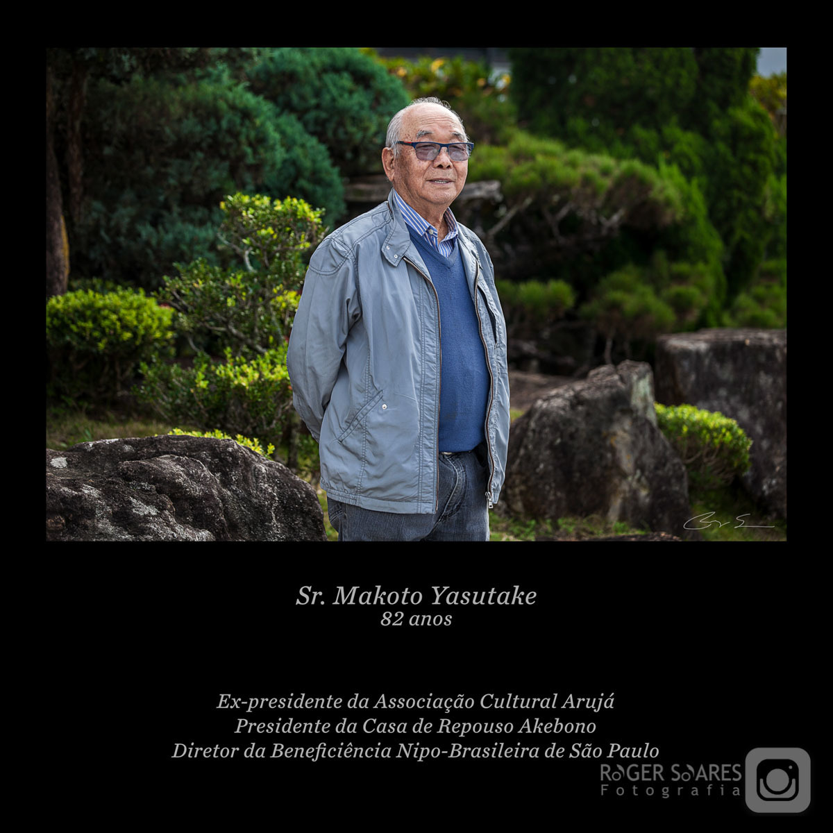 Exposição Fotográfica Aruja São Paulo Prefeitura Roger Soares Fotografo Documental Fotografia Artística Telas Impressão Personalidades Idosos Professores Arte Fine Retratista Japonês Agricultor Flores Roça Campo Plantação