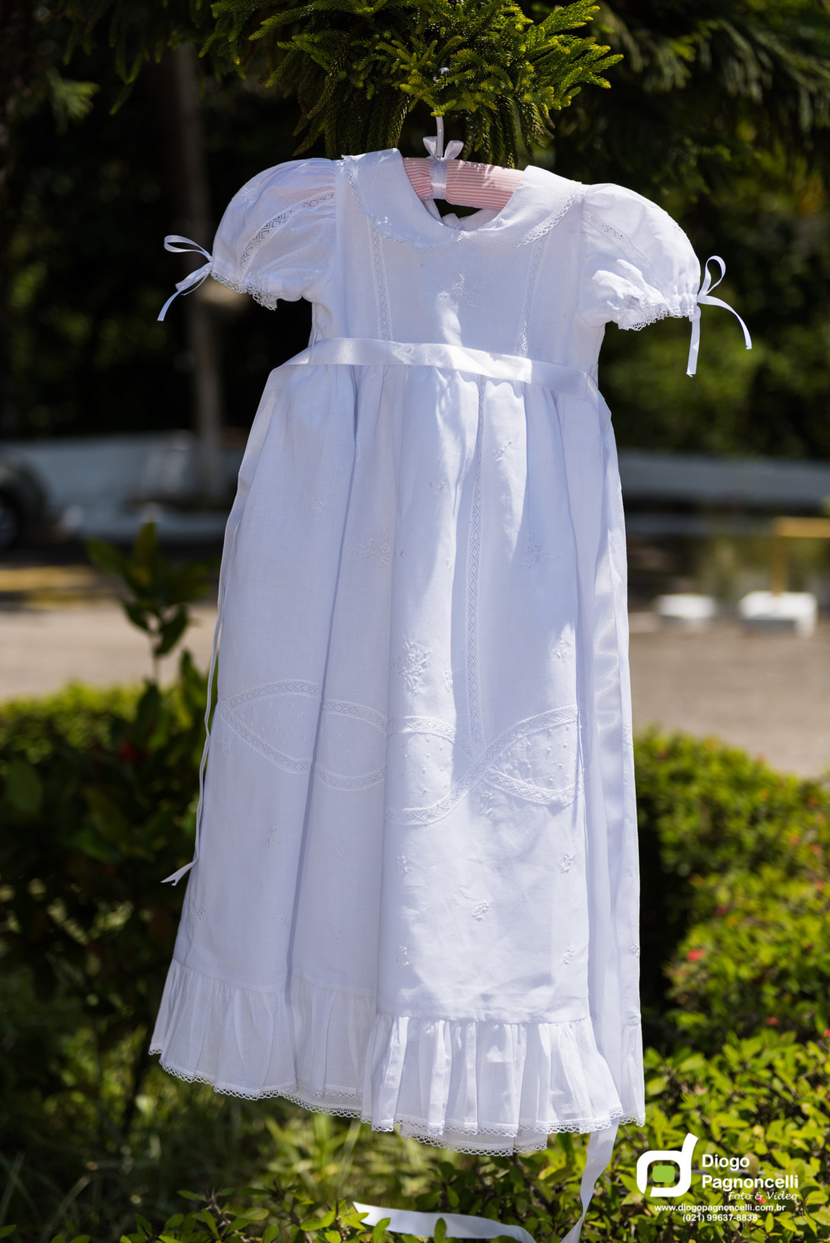 Vestido de Batizado. Foto Diogo Pagnoncelli.