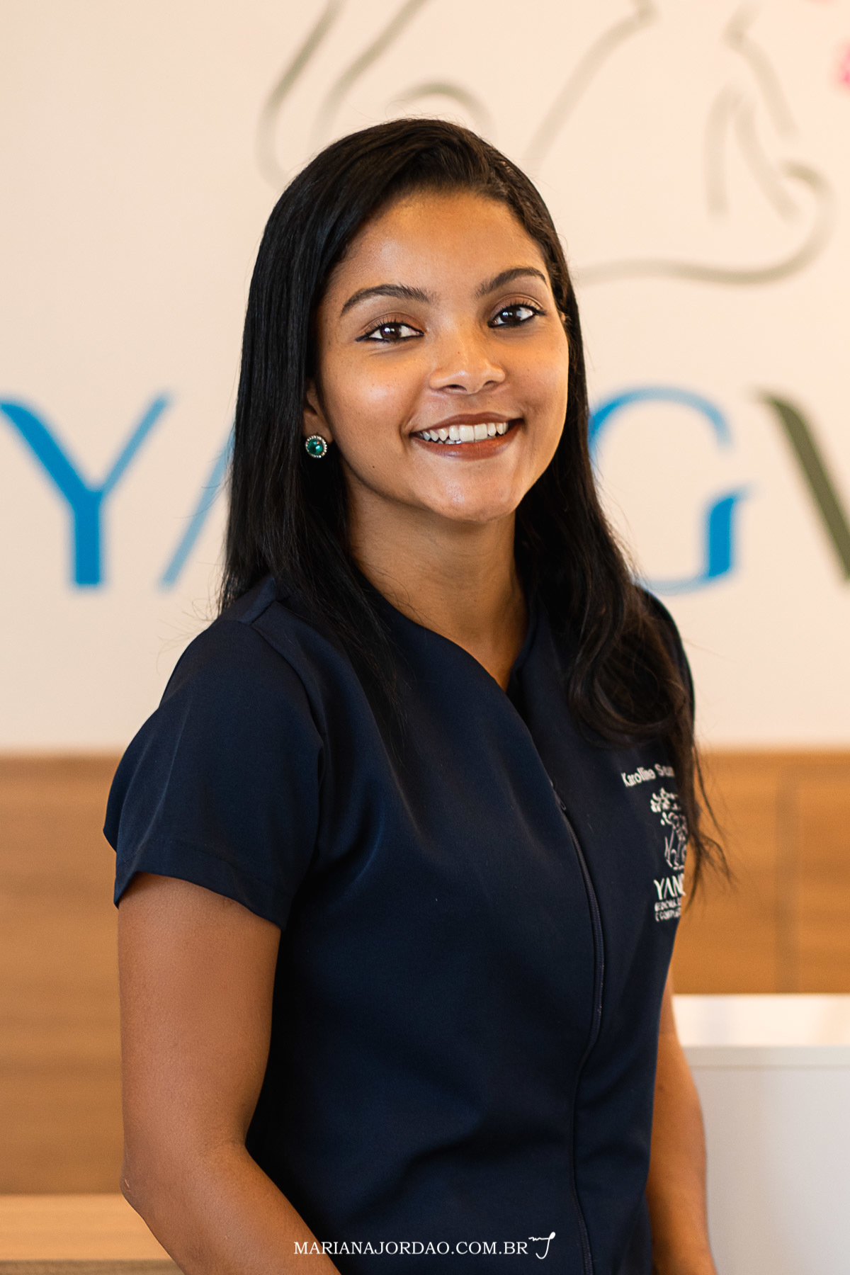 retrato profissional secretaria e recepção