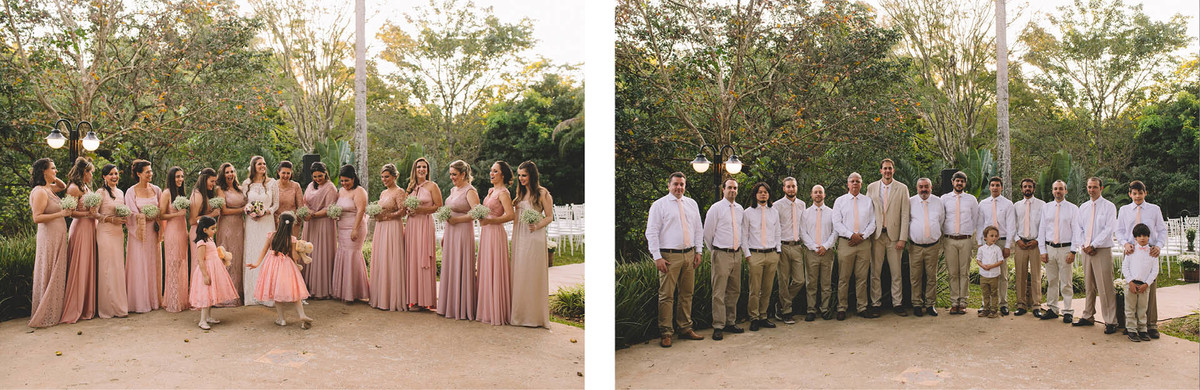 Casamento Lívia e Fernando, Campinas - SP, Quinta das Bromélias, padrinhos e madrinhas