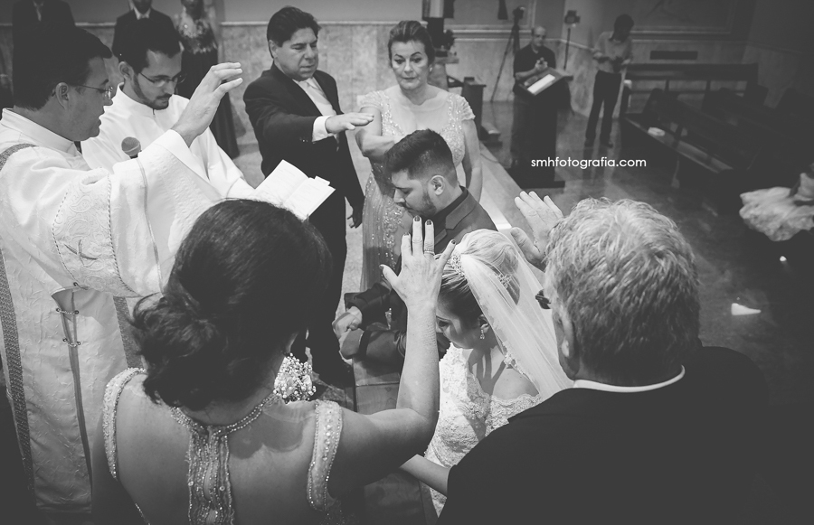 americana sp igreja dom bosco casamento Thamizi e Matheus benção dos noivos pais