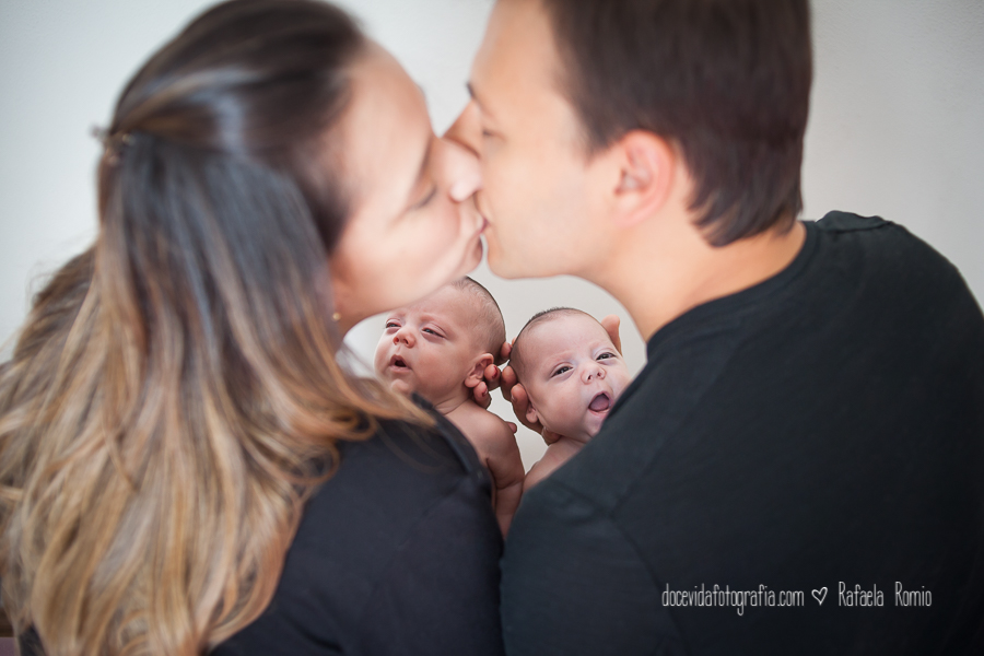 ensaio newborn gêmeos Caxias do Sul