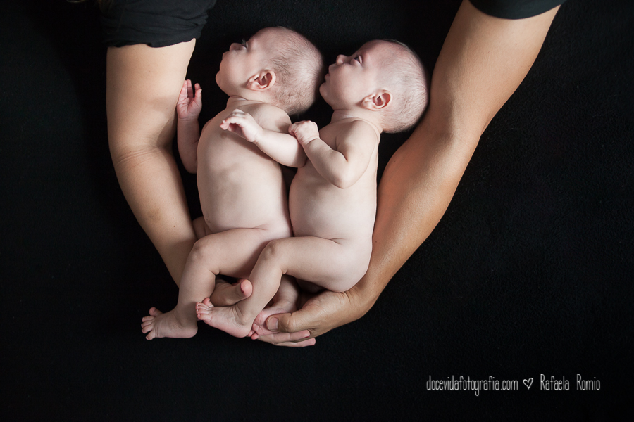 ensaio foto newborn gêmeos Caxias do Sul