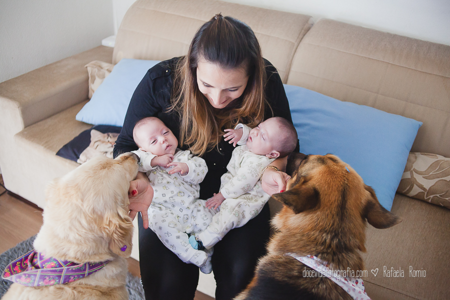 ensaio foto newborn gêmeos Caxias do Sul