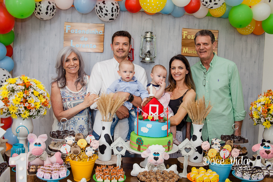 FESTA INFANTIL 1 ANO GÊMEOS CAXIAS DO SUL